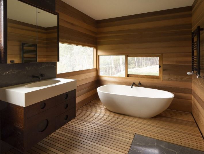 Какую плитку выбрать для ванной на пол?